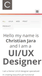 Mobile Screenshot of christianjaradesigner.com